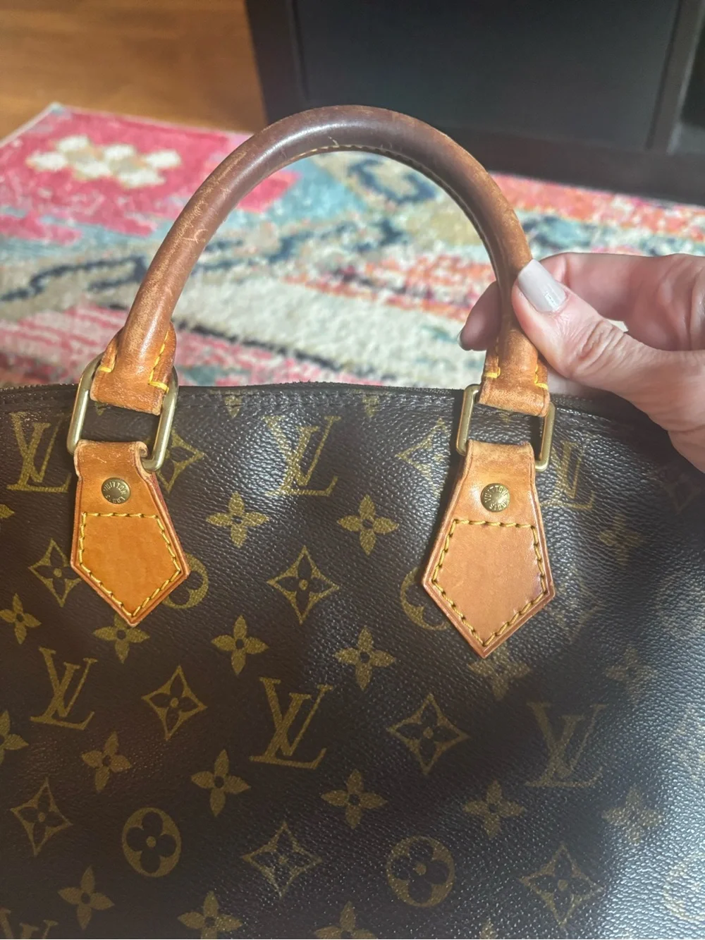 Louis Vuitton Vintage Monogram Alma PM Top Handle Bag - 1997